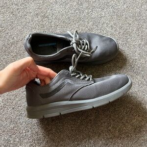 Vans UltraCush Lightweight Mesh Sneakers Grey Casual Skate Shoes Mens 6 Womens 8